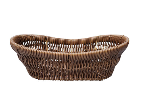 Oval plastic woven wicker - "oval,