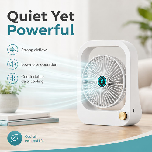 Desktop fan electric fan