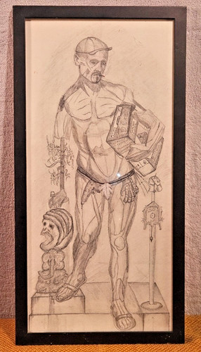 Original fine art pencil - fine,