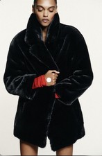 ZARA Women’s Faux Fur Coat