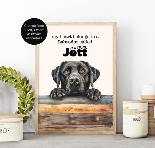 Personalised labrador - personalised,