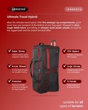 Wheeled duffle bag large - large, xl