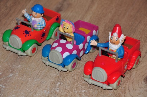 Corgi noddy toyland cars fire - toyland,