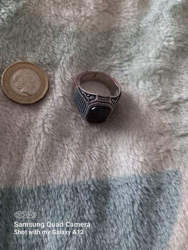Large man onyx style - large, ring