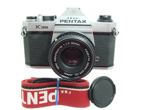 Pentax k1000 35mm film slr - pentax,