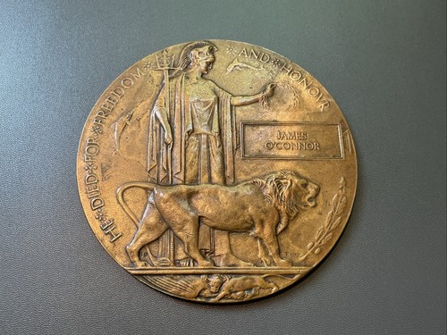 Ww1 memorial plaque james - memorial,