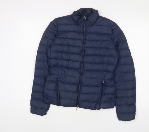 Geox womens blue puffer - geox, jacket