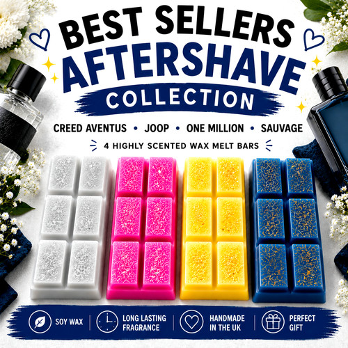 Aftershave wax melts gift set - wax,