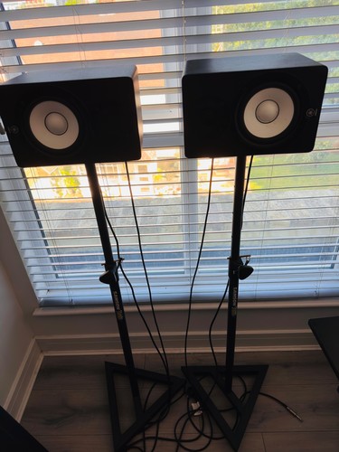 Yamaha 50m studio monitors - yamaha, hs