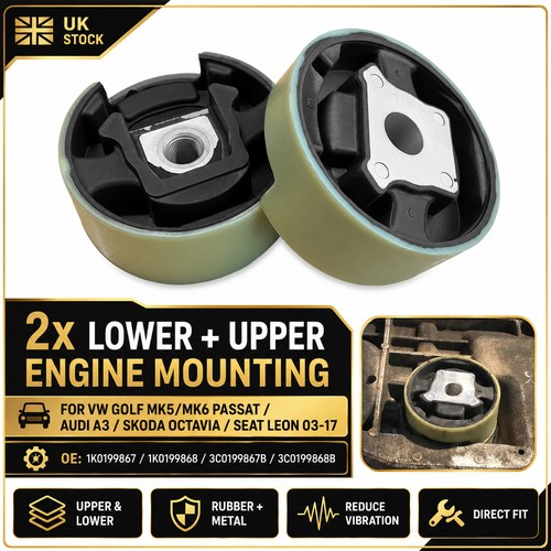 Engine subframe mounting kit - engine,