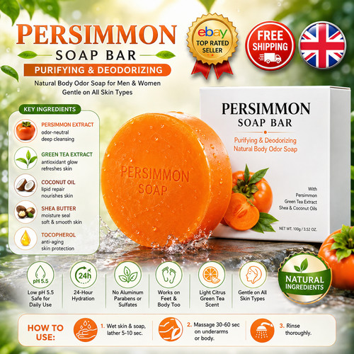 Persimmon soap bar for - for, body