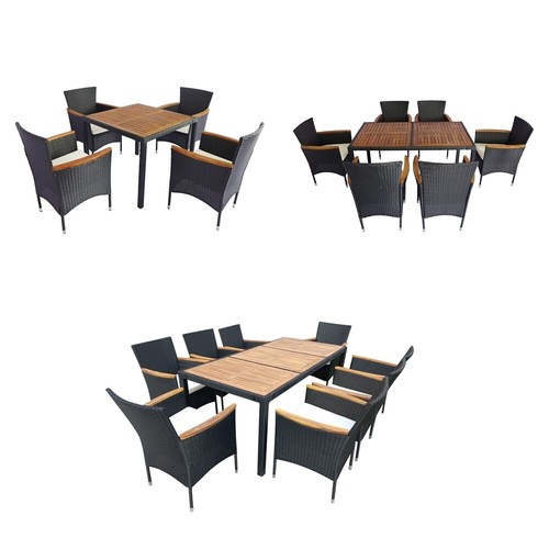 Seater rattan garden - 4, 6