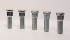 5 x M12 x 1.5 Replacement Wheel Studs, 12.4mm Spline, 42mm Thread