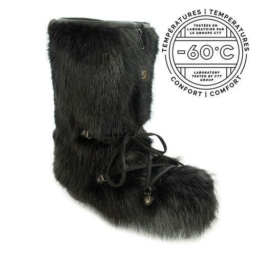 Brand new black beaver fur - brand,