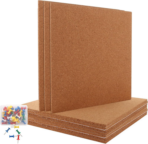 Pcs square cork tiles - pcs,