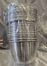 12 Pieces Moi Moi Okpa Reusable Aluminium  Bowl Set with Lids . (Small) 