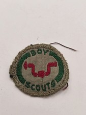 Original Vintage Boy Scout Khaki Carpenter Proficiency Patch Badge 