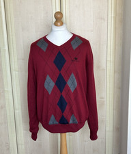 Palm Grove Red Casual Acrylic