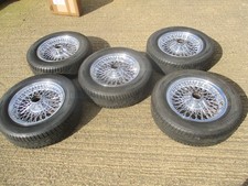 Set of 5 Chrome Wire Wheels