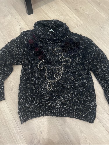 Vintage black chain - black,