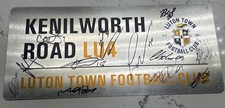 LUTON TOWN FC - SIGNED Squad