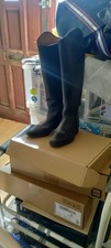 CAVALLO Black Leather Tall Riding Boots Size UK 4 Hardly used