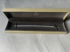 Warren James Rhinestone Silver Bracelet