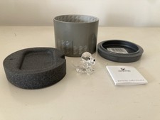 Genuine Swarovski Crystal Figurine Dog Puppy Sitting. Original Packaging and COA