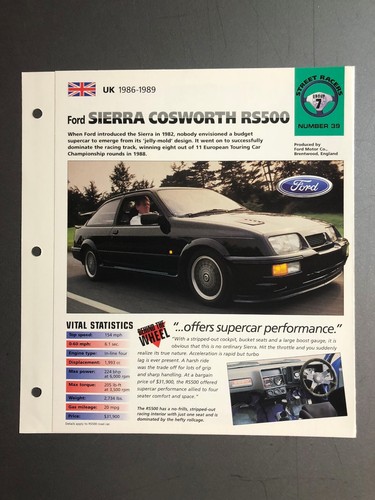 1986 1989 ford sierra - 1986,