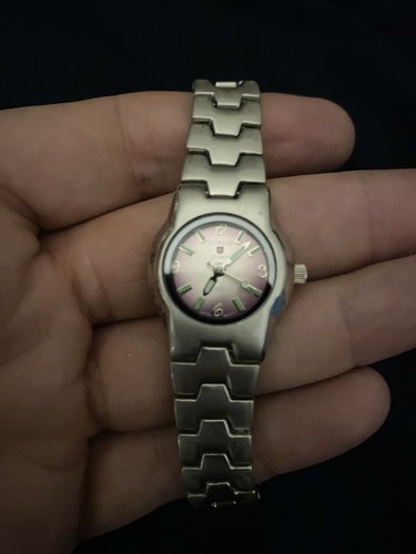 Silver watch full working - full,