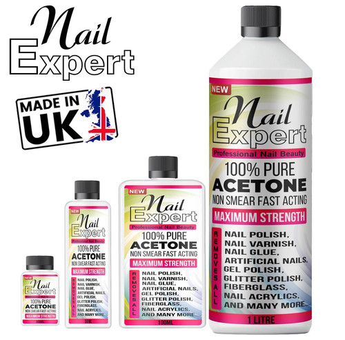 100 pure acetone dissolve - 100%,