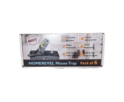 Homerevel mouse traps - mouse, pack