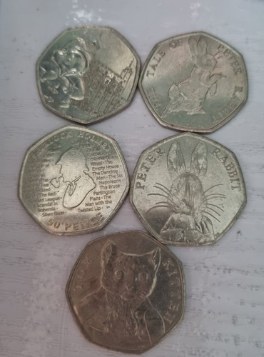 50p commemorative coin - 50p,