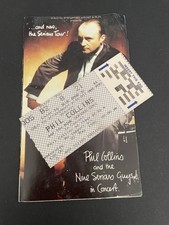 Phil Collins Ticket And Leaflet 1990