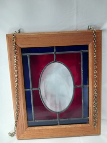Vintage stained leaded - vintage, glass