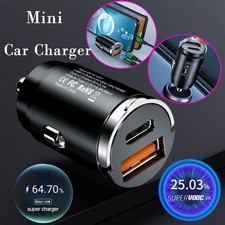 Fast Charging USB+TYPE-C Car