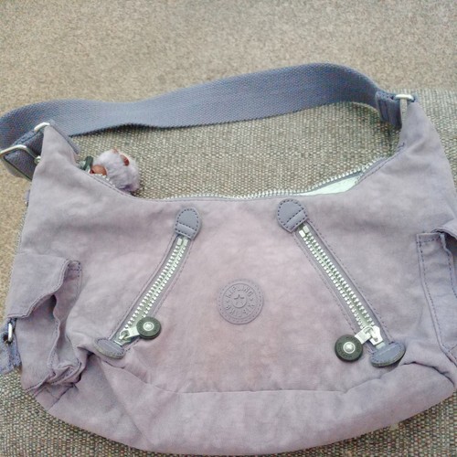 Kipling purple slouch shoulder - slouch,
