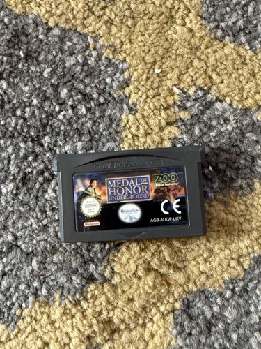 Medal honor underground gba - honor,