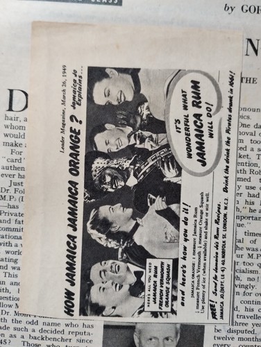 Sk251 ephemera 1949 advert - sk251,