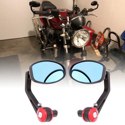 Motorcycle bar end mirror - motorcycle, 7/8"