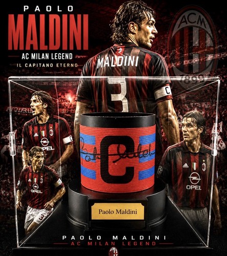Hand signed paulo - paulo, maldini