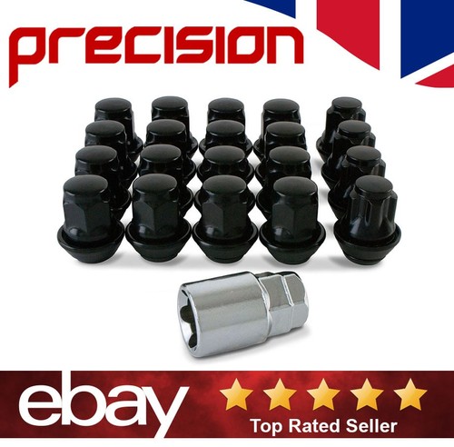 Black wheel nuts and - black, x