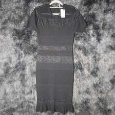 MILLY Lace Pointelle Dress –