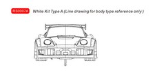 Porsche 911 GT2 White Kit -