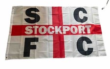 Stockport County FC Flag 5ft