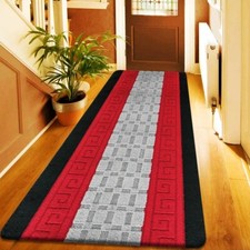 Non Slip Hall Runner Rug Long