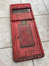 Genuine Royal Mail Post Box Front Cast Iron Genuine ER Retro Postbox