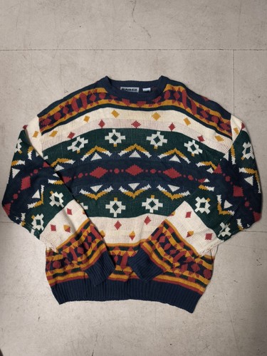 Vintage aztec knit pattern - aztec,