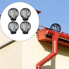 Four Piece Gutter Guards Block Leaves Debris And Mud In Drainage Pipes