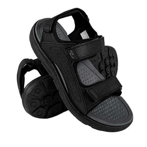Mens black leisure - black, summer